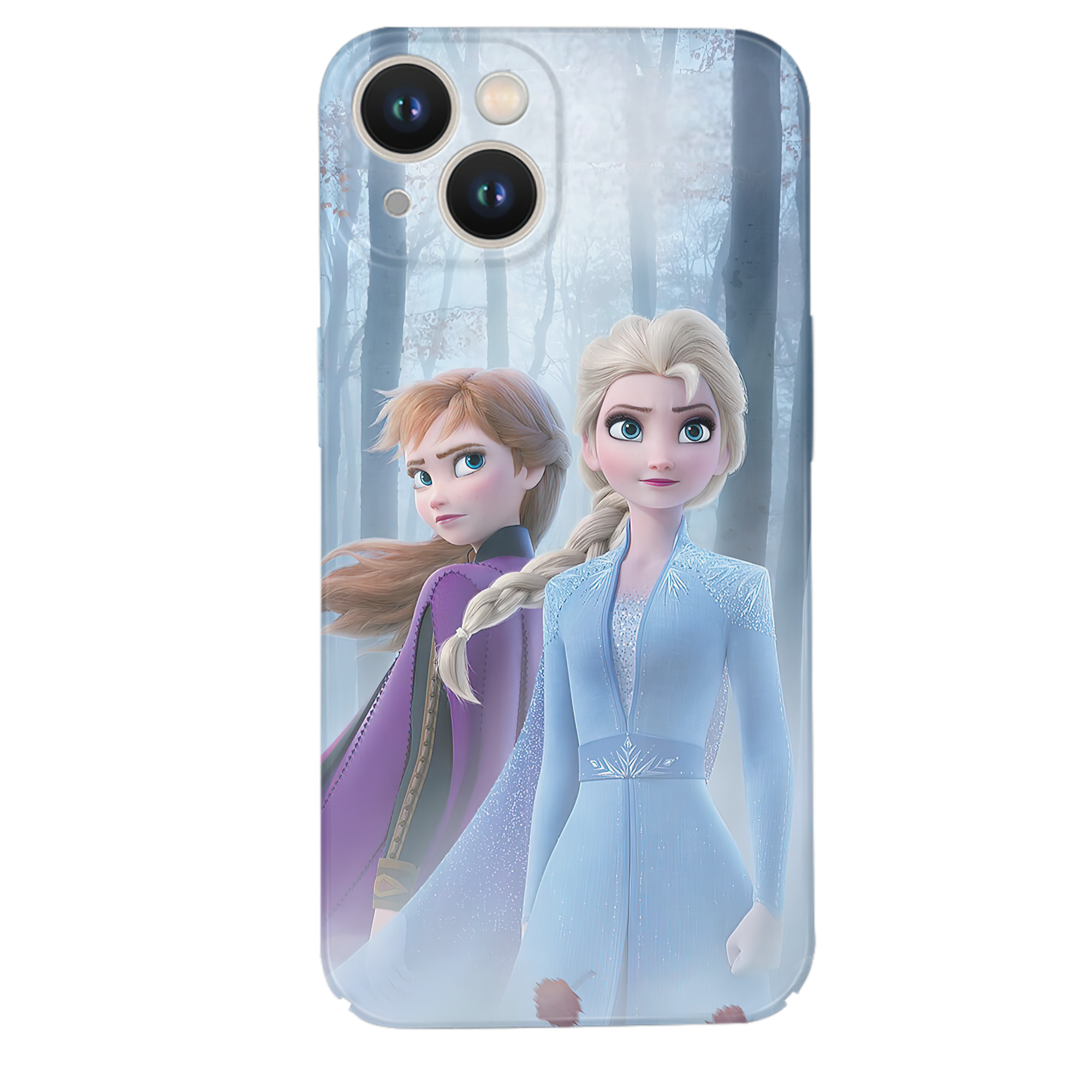 （画像用） アナと雪の女王 アンナ エルサ Frozen Anna Elsa 【iPhone 14シリーズ対応】ハードケース